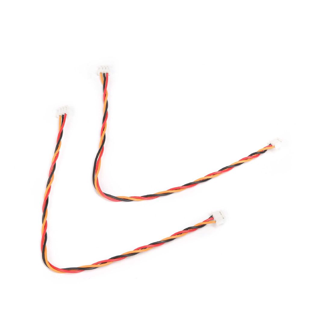Spektrum Sky SkyID 6" 4 pin ZHR to 3 pin ZHR Adapter *2pcs