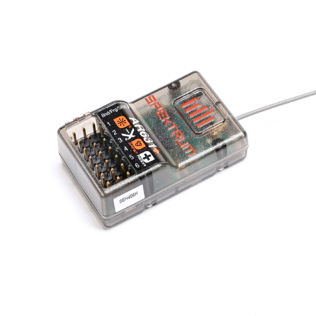 Spektrum AR631+ 6-Channel AS3X+ & SAFE Receiver