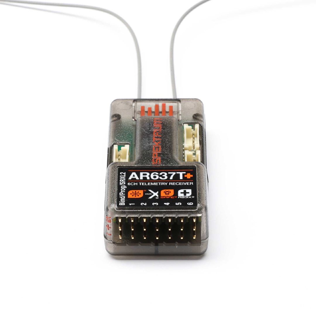 Spektrum AR637T+ 6-Channel AS3X+ & SAFE Telemetry Receiver