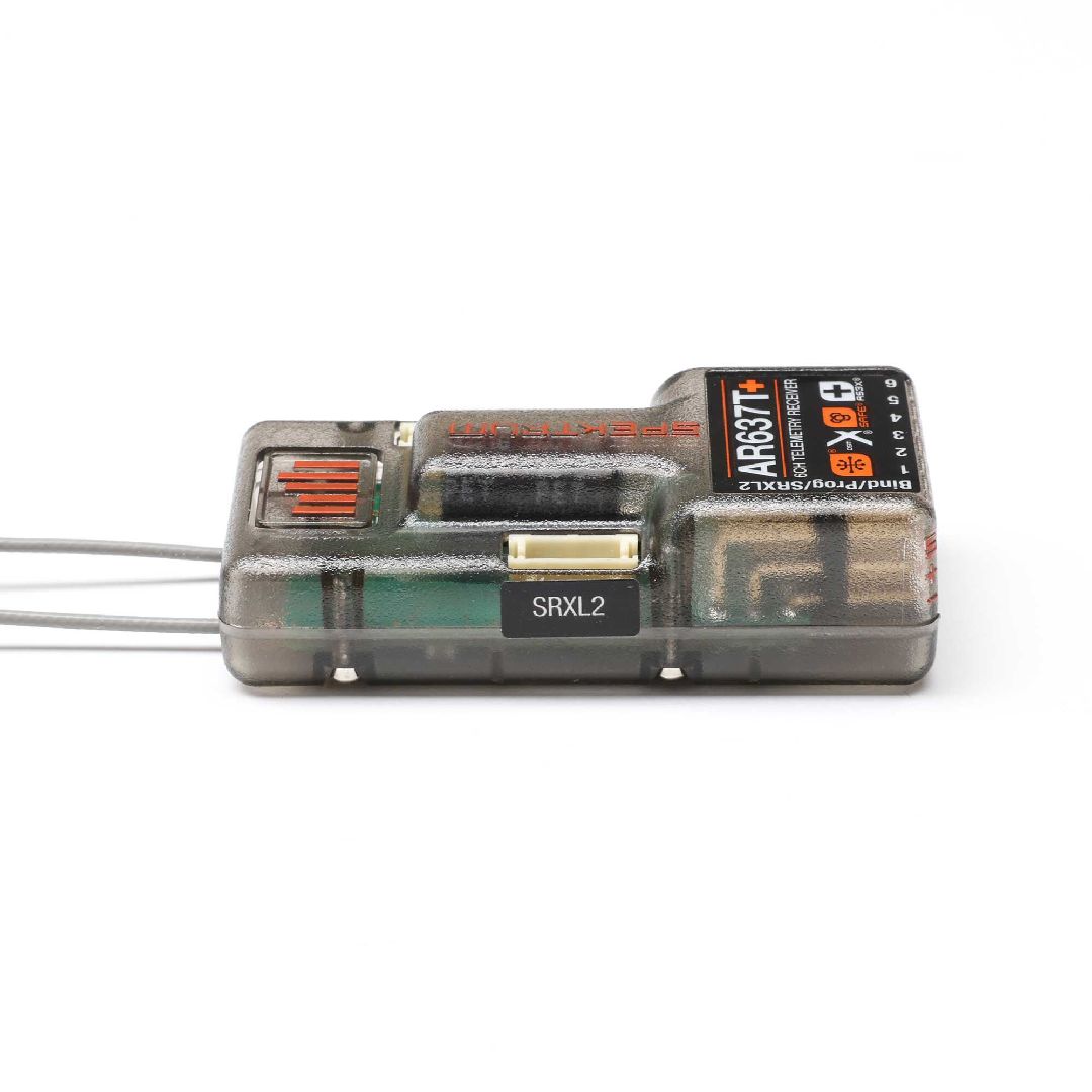 Spektrum AR637T+ 6-Channel AS3X+ & SAFE Telemetry Receiver