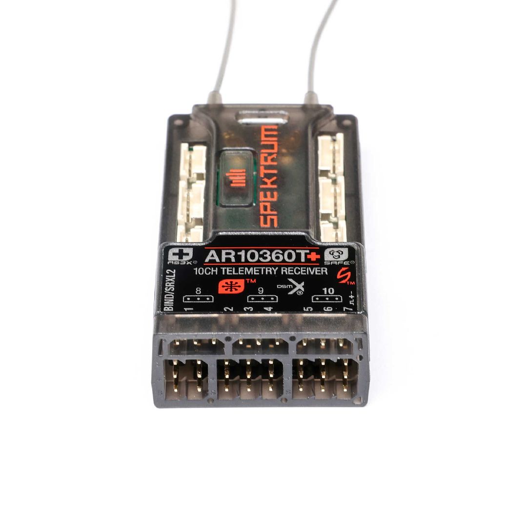 Spektrum AR10360T+ 10-Channel AS3X+ & SAFE Telemetry Receiver