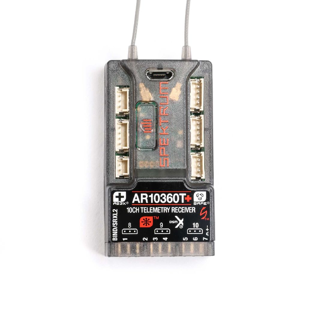 Spektrum AR10360T+ 10-Channel AS3X+ & SAFE Telemetry Receiver