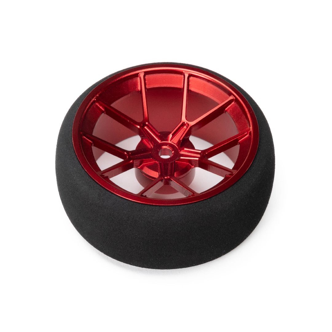 Spektrum Aluminum Wide Wheel - Spoke - Red