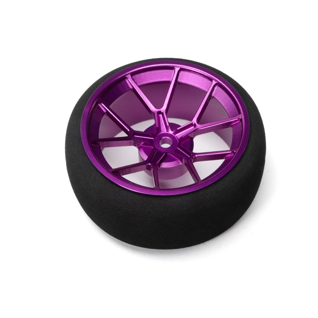 Spektrum Aluminum Wide Wheel - Spoke - Purple
