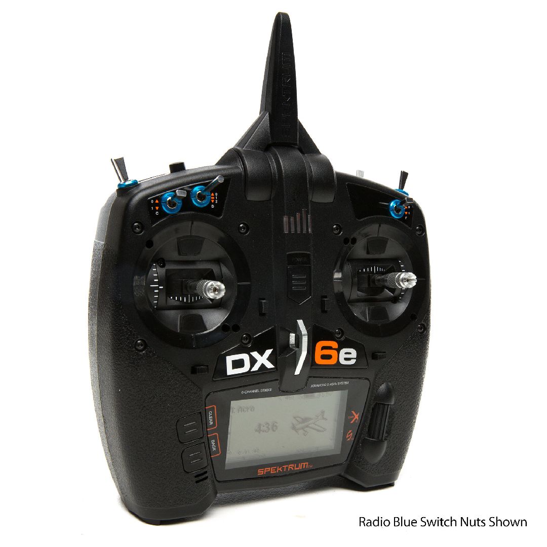 Spektrum Radio Orange Switch Nuts (8) & Wrench