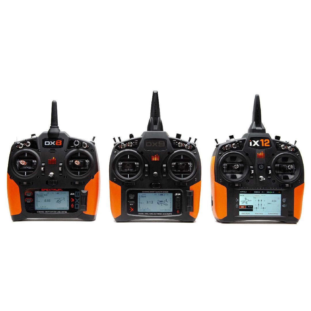 Spektrum Orange Grip Set w/ Tape: DX9
