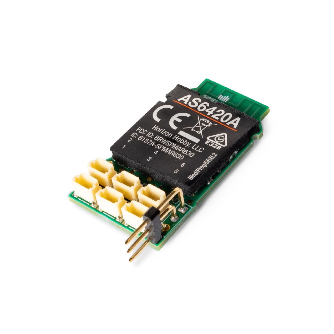 Spektrum DSMX/SLT 6-Channel Rx AS3X/SAFE: Micro P-47