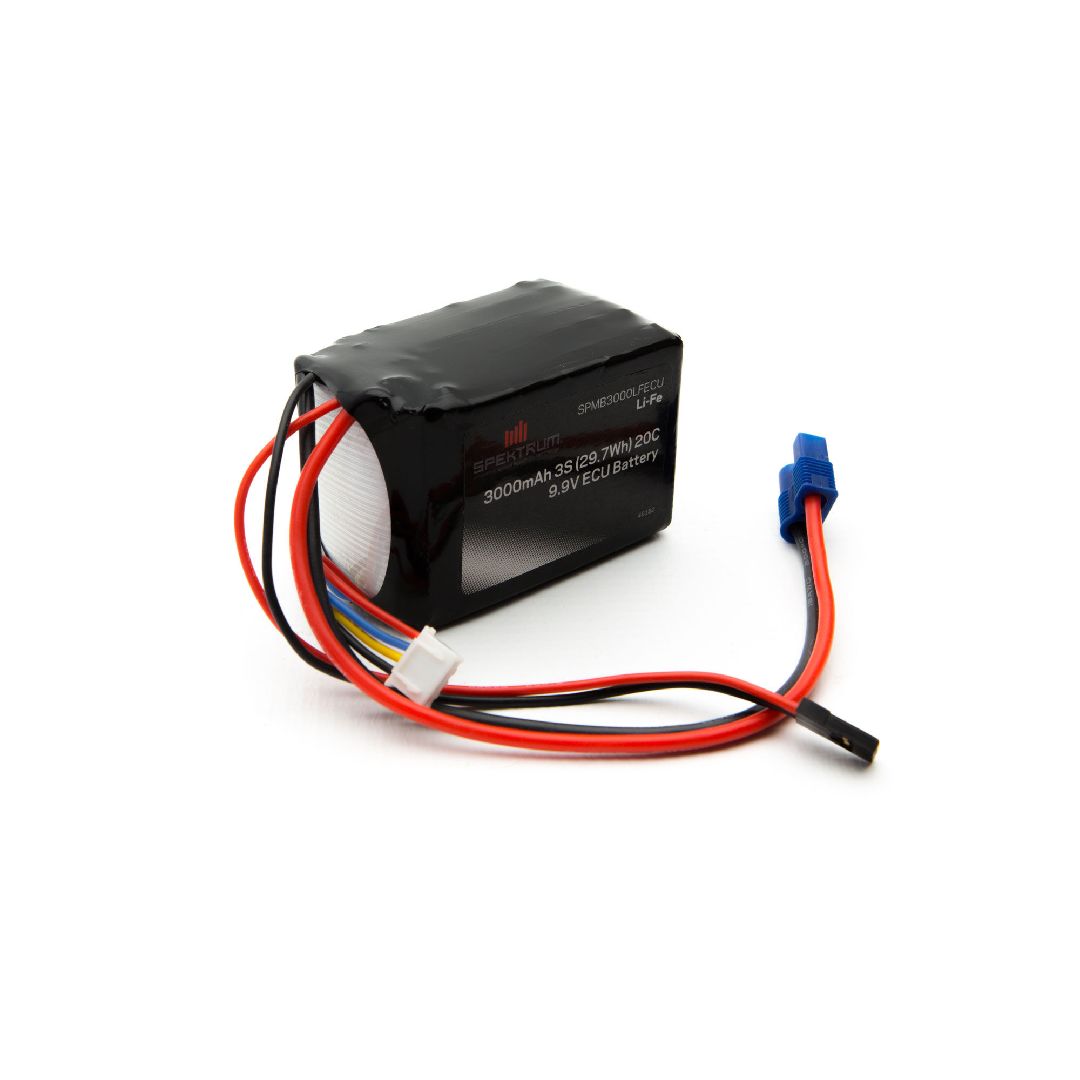 Spektrum 3000mAh 3S 9.9V LiFe ECU Universal Receiver EC3