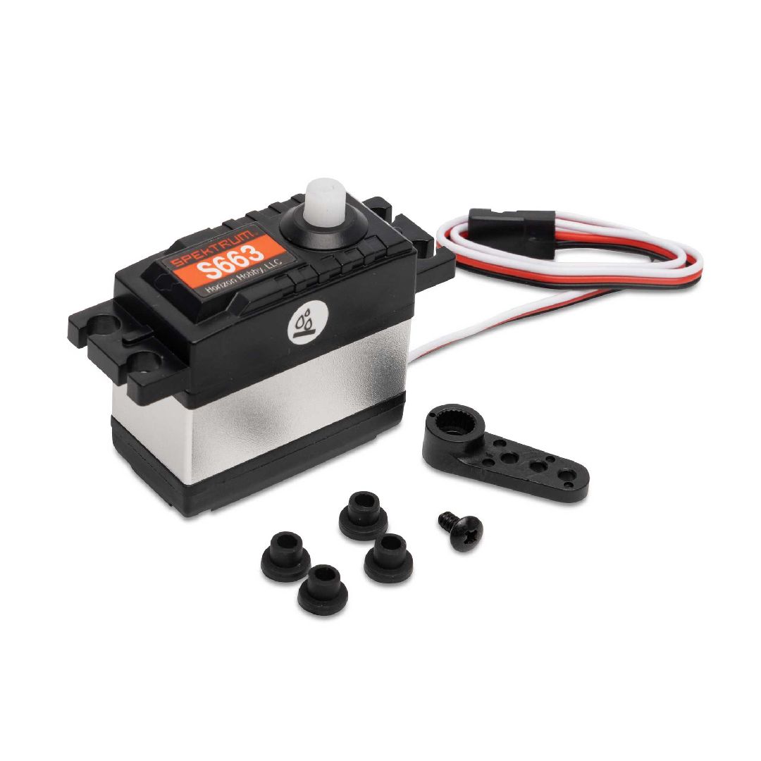 Spektrum Std Servo, WP, Plastic Gear 25T