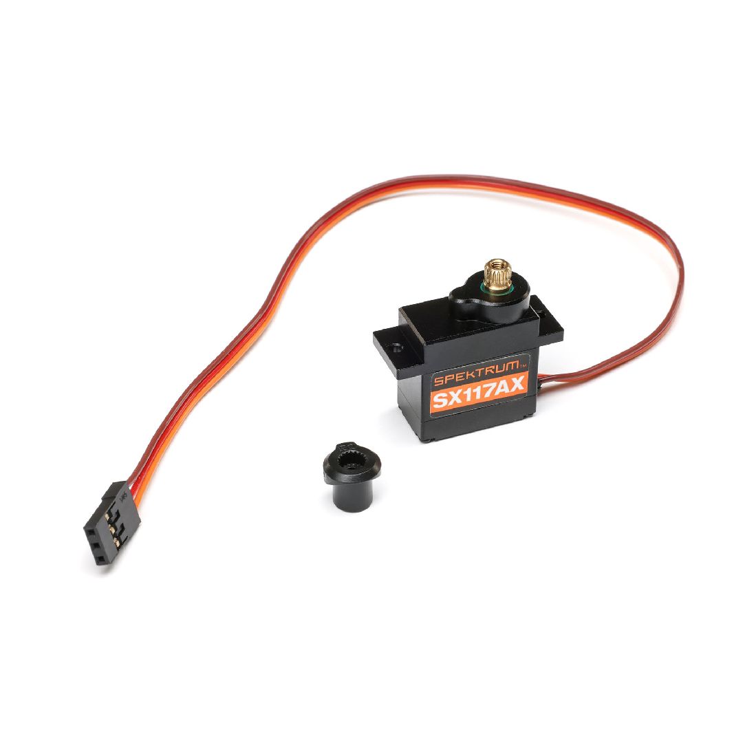 Spektrum Micro Servo Metal Gear/Case, 250mm Lead