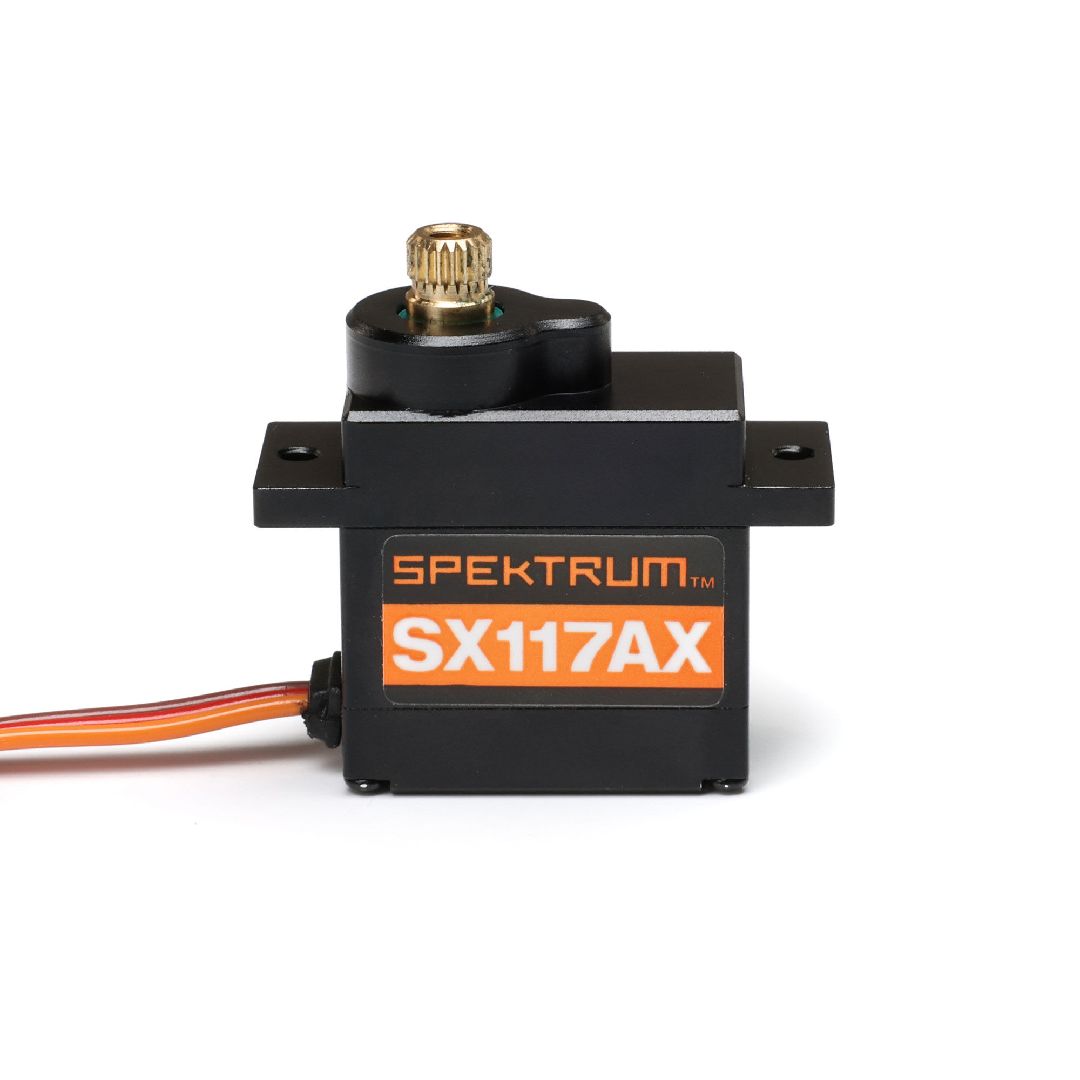 Spektrum Micro Servo Metal Gear/Case, 250mm Lead