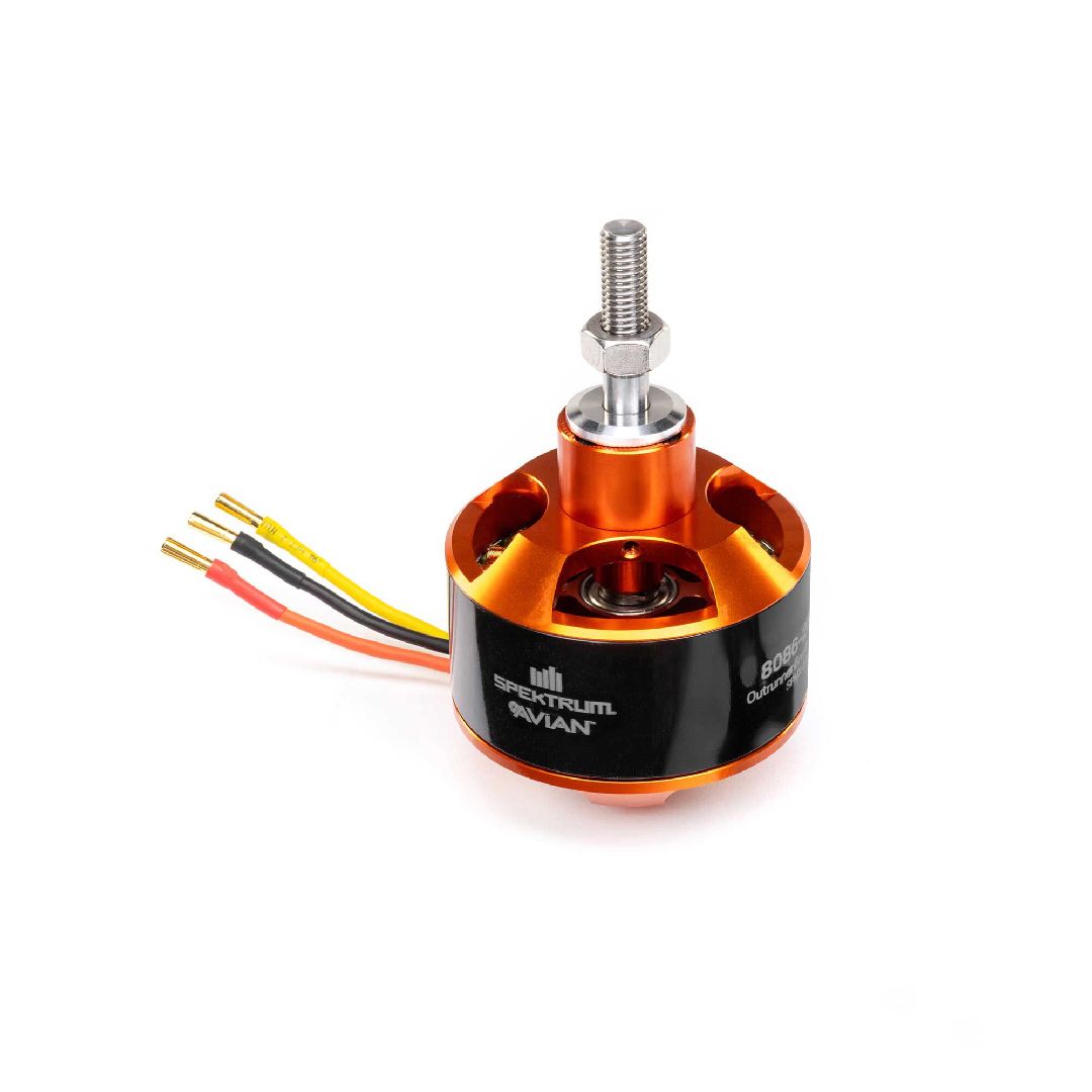 Spektrum Avian Outrunner Motor: 8086-200Kv, 24 Pole (40cc)