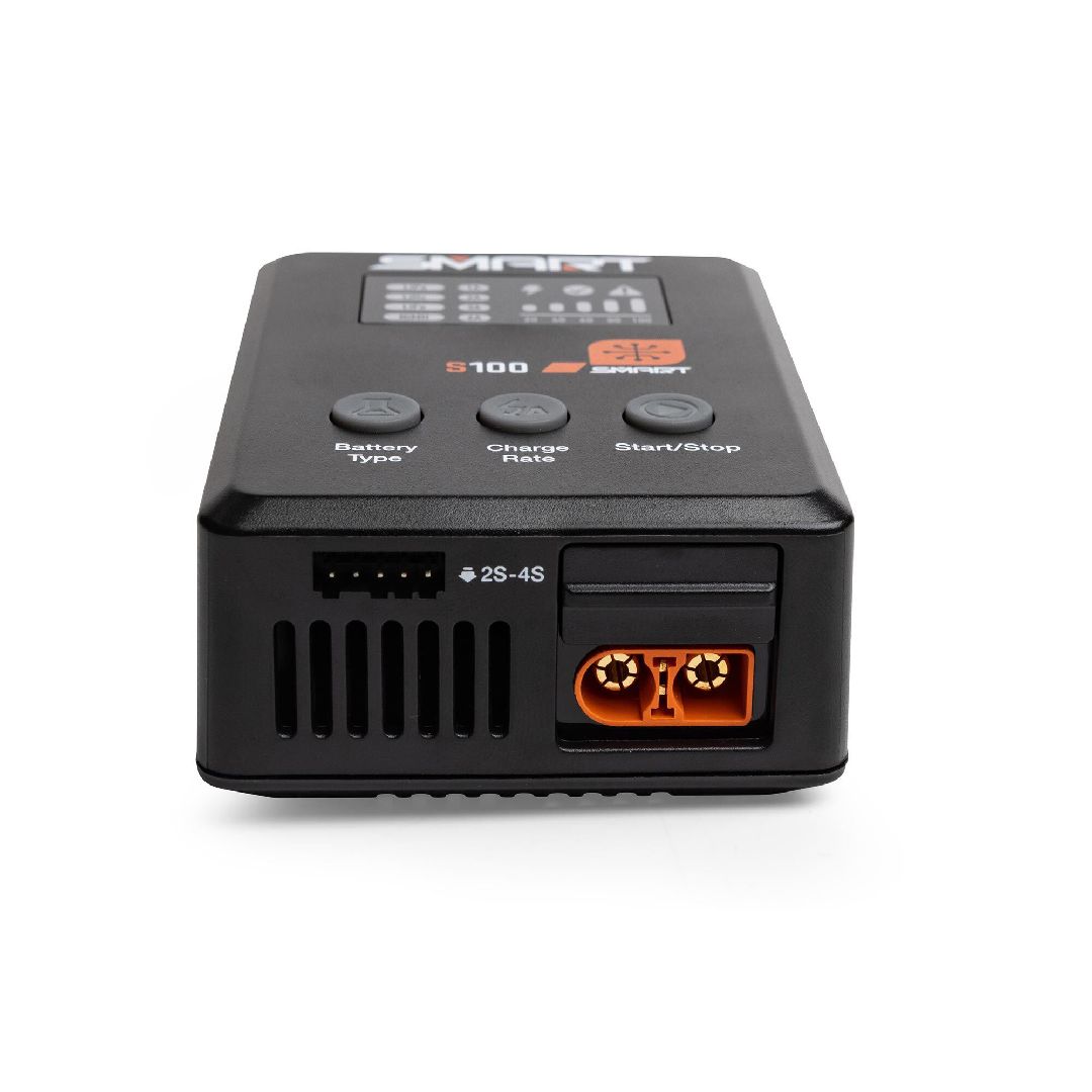 Spektrum Smart Bundle: 5000mAh 2S LiPo (IC3)/S100 Charger