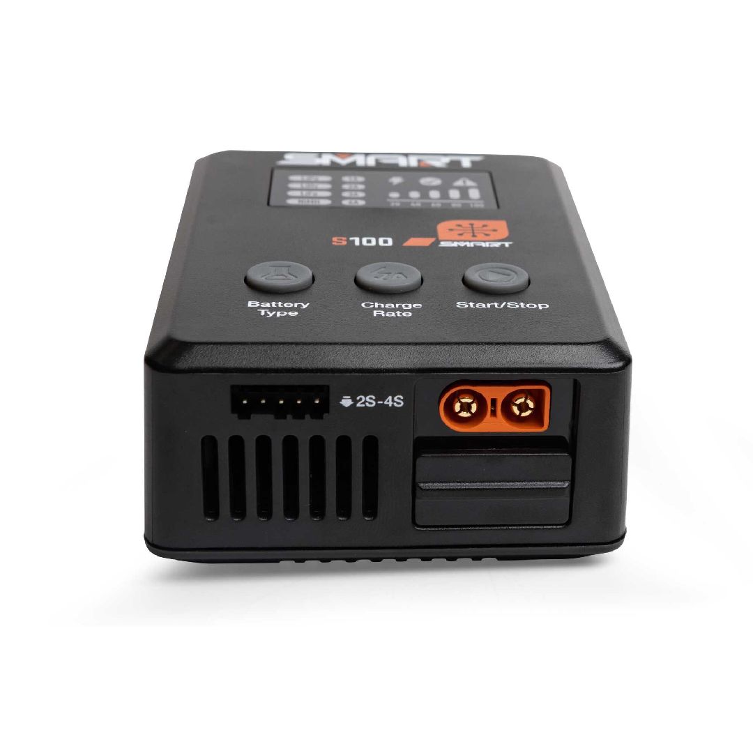 Spektrum Smart Bundle: 5000mAh 2S 50C LiPo (IC5)/S100 Charger