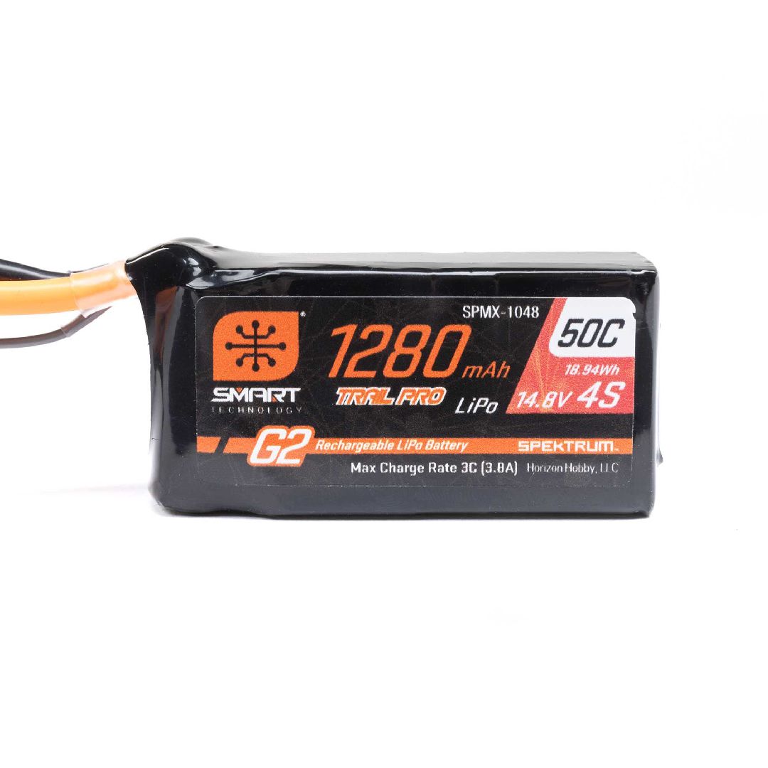 Spektrum Smart G2 Trail Pro 1280 4S 14.8V 50C LiPo w/ IC3