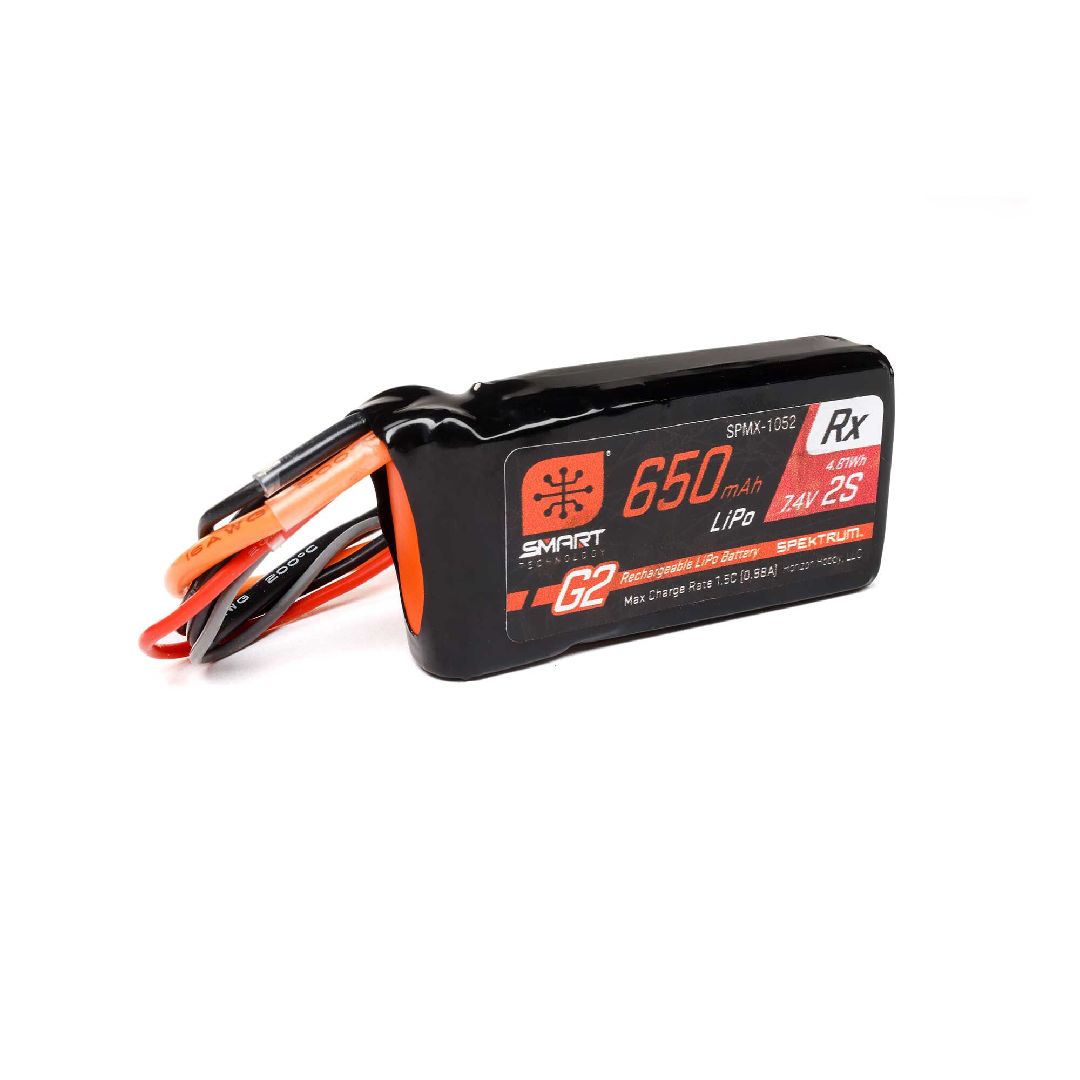Spektrum Smart G2 Receiver LiPo 650mAh 2S 15C IC3