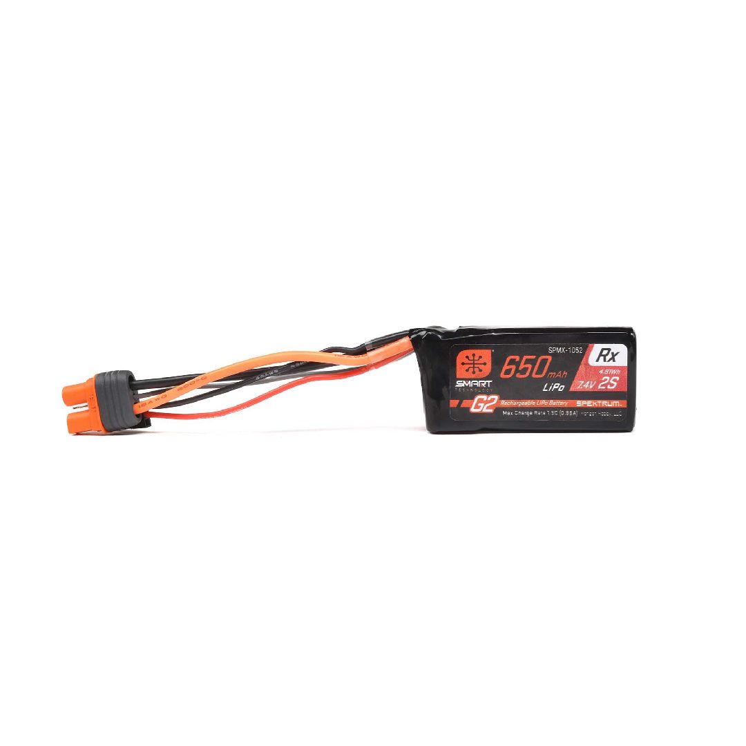 Spektrum Smart G2 Receiver LiPo 650mAh 2S 15C IC3