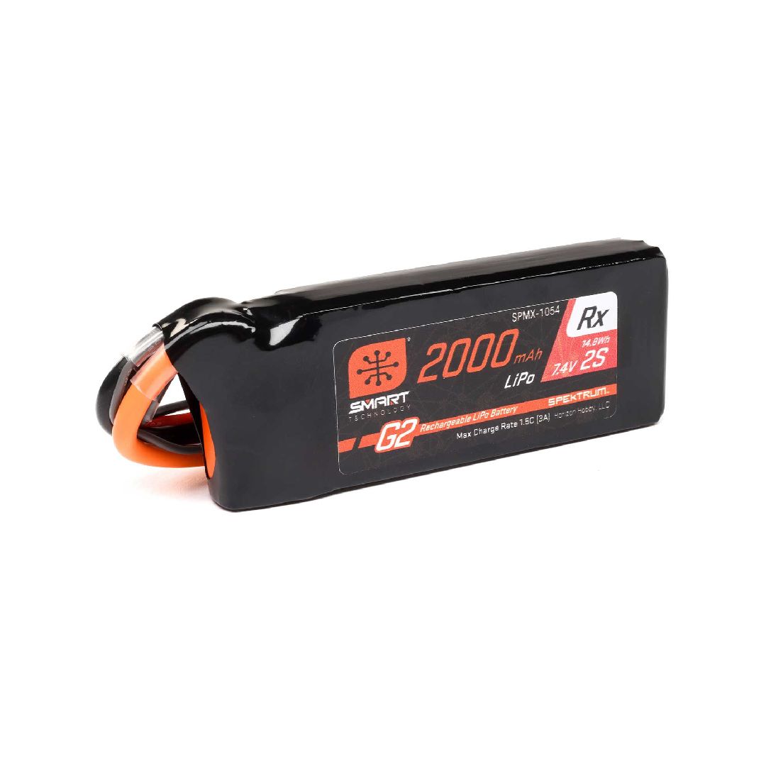 Spektrum Smart G2 Receiver LiPo 2000mAh 2S 15C IC3