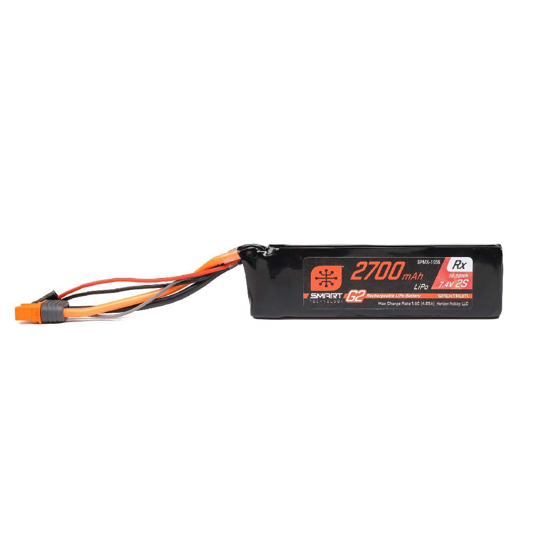 Spektrum Smart G2 Receiver LiPo 2700mAh 2S 15C IC3