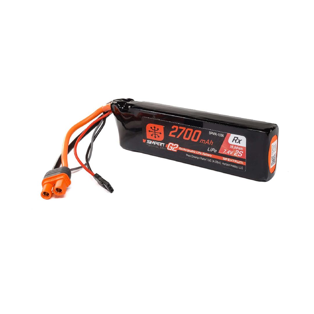 Spektrum Smart G2 Receiver LiPo 2700mAh 2S 15C IC3