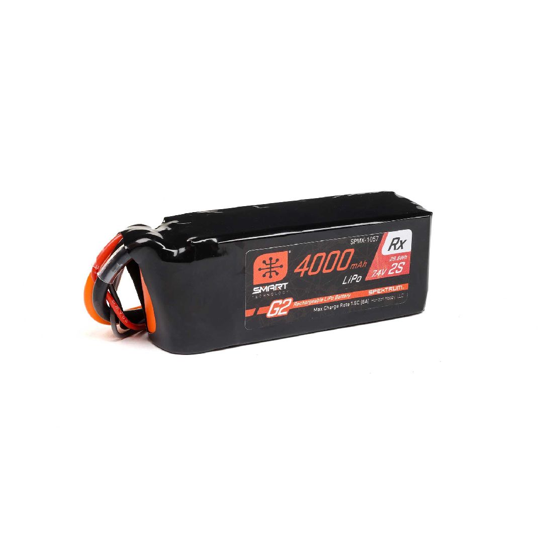 Spektrum Smart G2 Receiver LiPo 4000mAh 2S2P 15C IC3