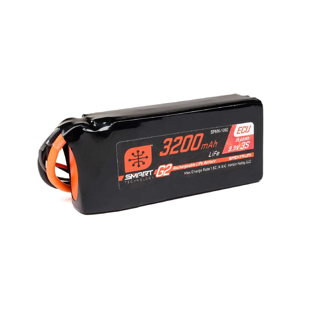 Spektrum Smart G2 ECU LiFe 3200mAh 3S 10C IC3