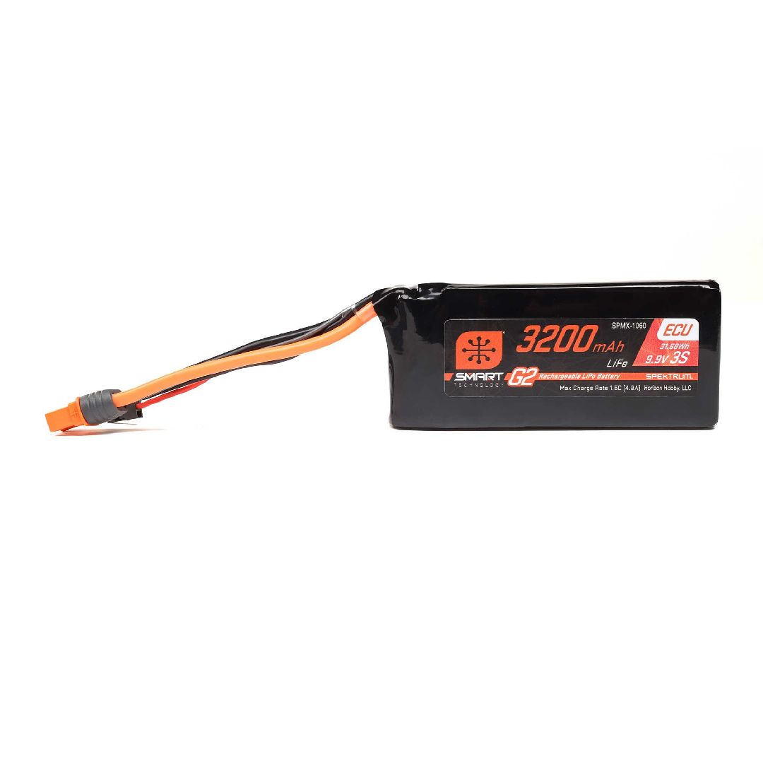 Spektrum Smart G2 ECU LiFe 3200mAh 3S 10C IC3
