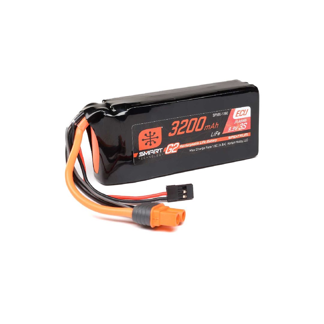 Spektrum Smart G2 ECU LiFe 3200mAh 3S 10C IC3
