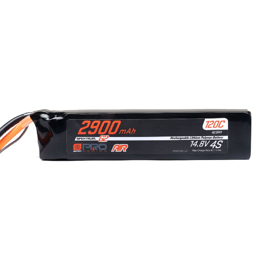 Spektrum Smart Pro Series Air 2900mAh 4S 14.8V G2 LiPo 120C IC3