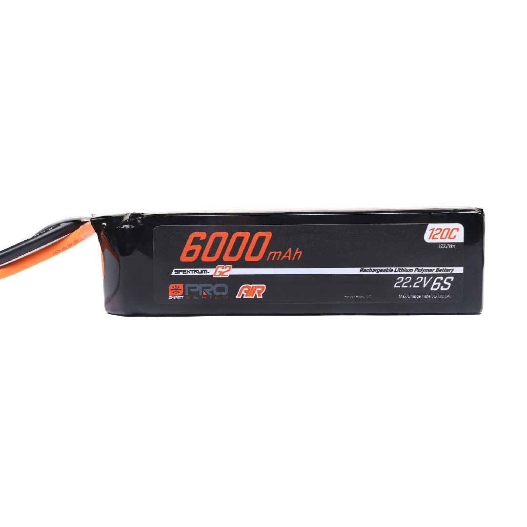 Spektrum Smart Pro Series Air 6000mAh 6S 22.2V G2 LiPo 120C IC5
