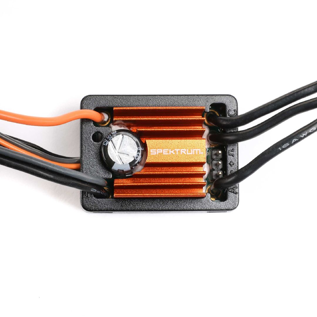 Spektrum Firma 30A BL Smart ESC: 1/12 Losi NASCAR