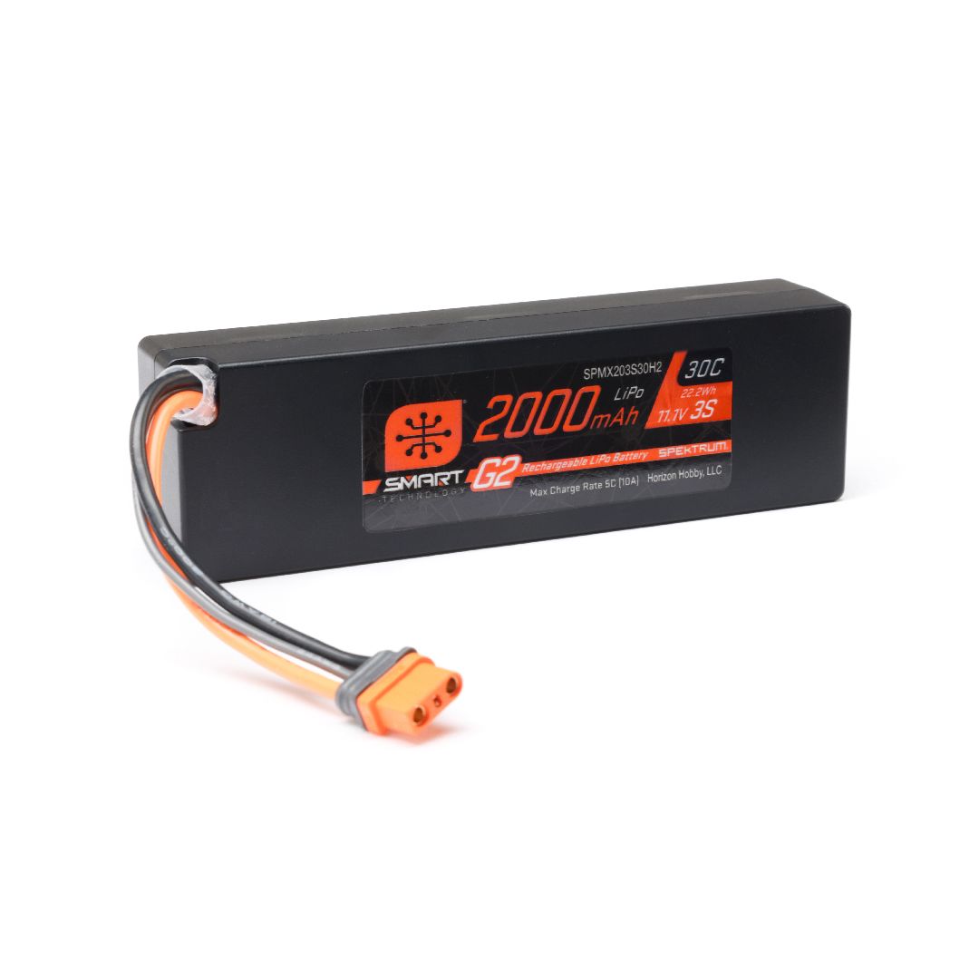 Spektrum 11.1V 2000mAh 3S 30C Smart G2