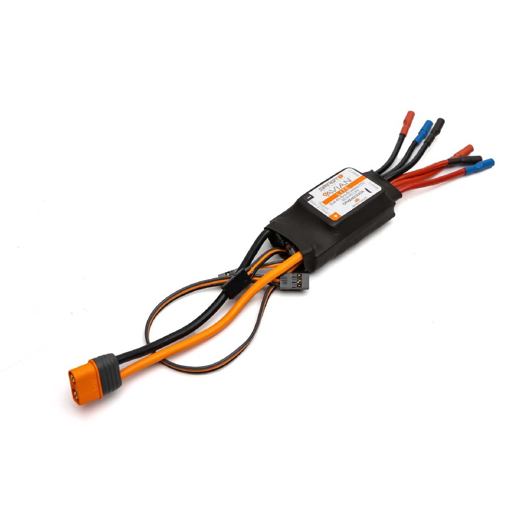 Spektrum Avian 40-Amp Dual Smart Lite BL ESC; 3S-4S IC3