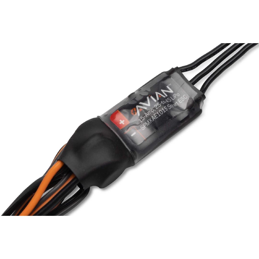 Spektrum Avian 15-Amp Smart Lite Brushless ESC; 2S-4S IC2