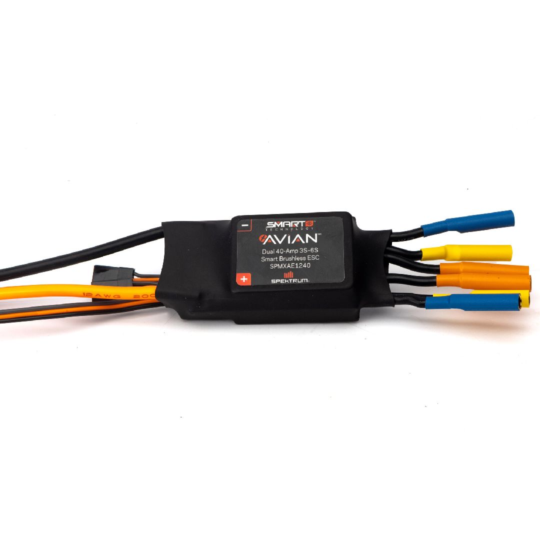 Spektrum Avian Dual 40 Amp Brushless Smart ESC 3S - 6S