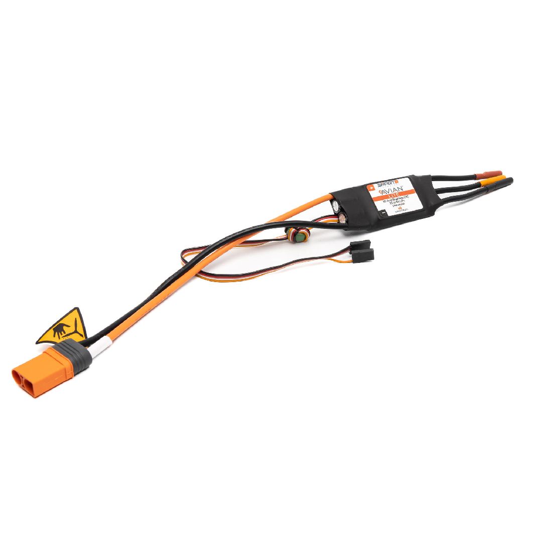 Spektrum Avian 85-Amp Smart Lite Brushless ESC; 3S-6S IC5
