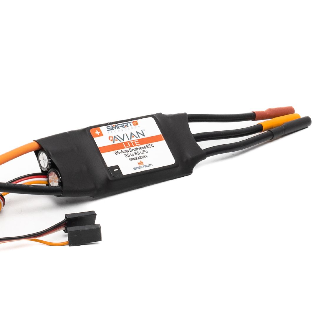 Spektrum Avian 85-Amp Smart Lite Brushless ESC; 3S-6S IC5