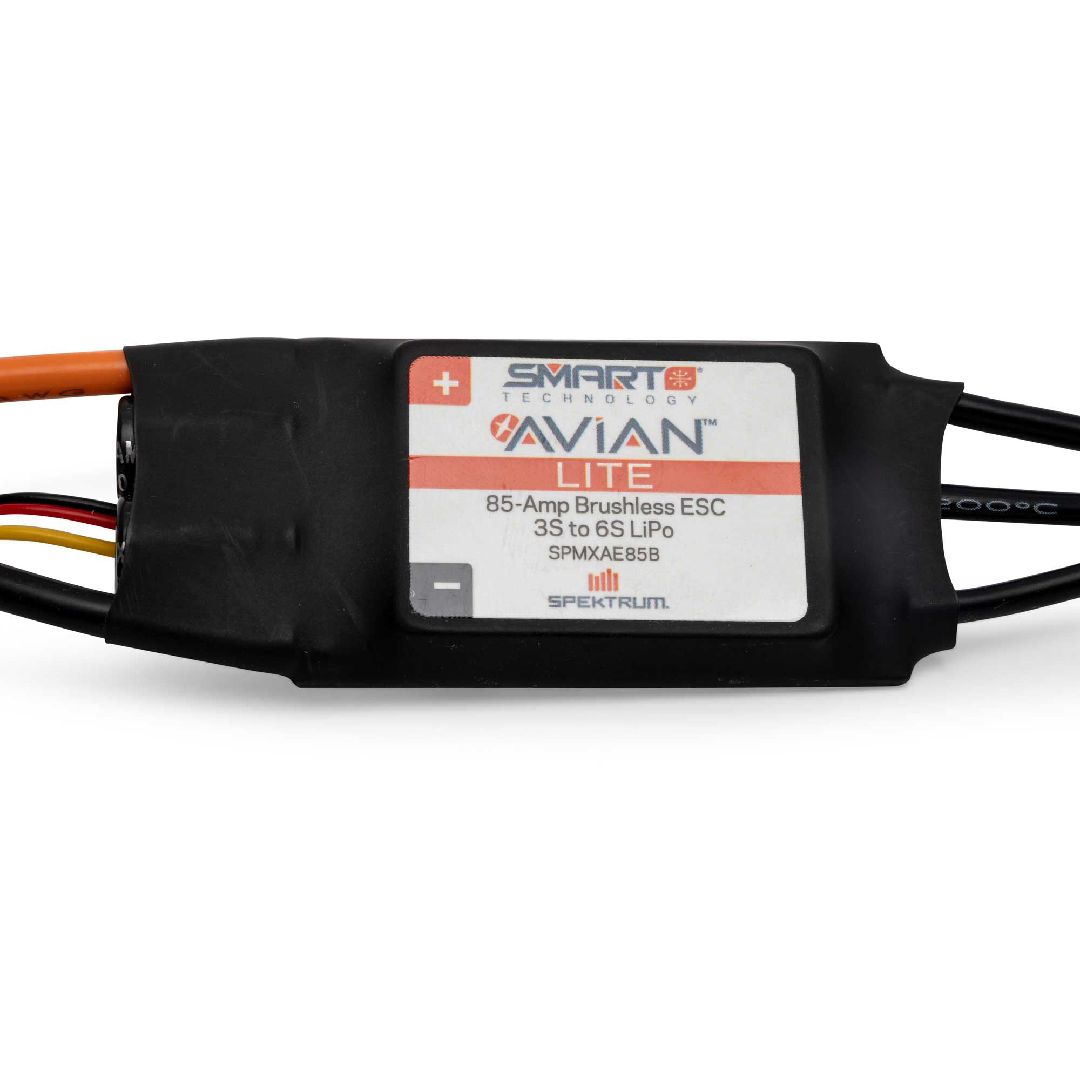 Spektrum Avian 85-Amp Smart Lite Brushless ESC; 3S-6S IC3