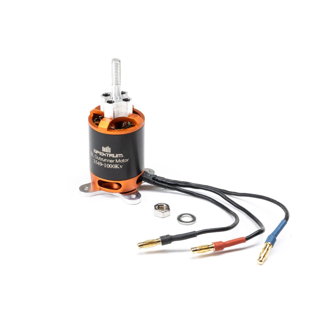 Spektrum 3549-1000Kv Outrunner Brushless Motor 14-Pole
