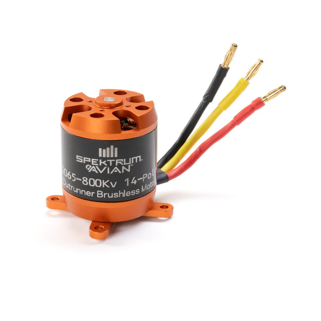Spektrum 5065-800Kv 14-Pole Brushless Motor: V1200 V2 1.2m