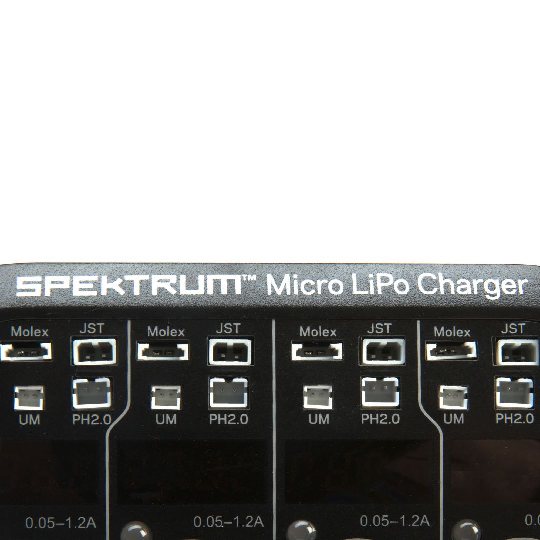 Spektrum Spektrum S44 Micro 4 port AC/DC 1S LiPo Charger