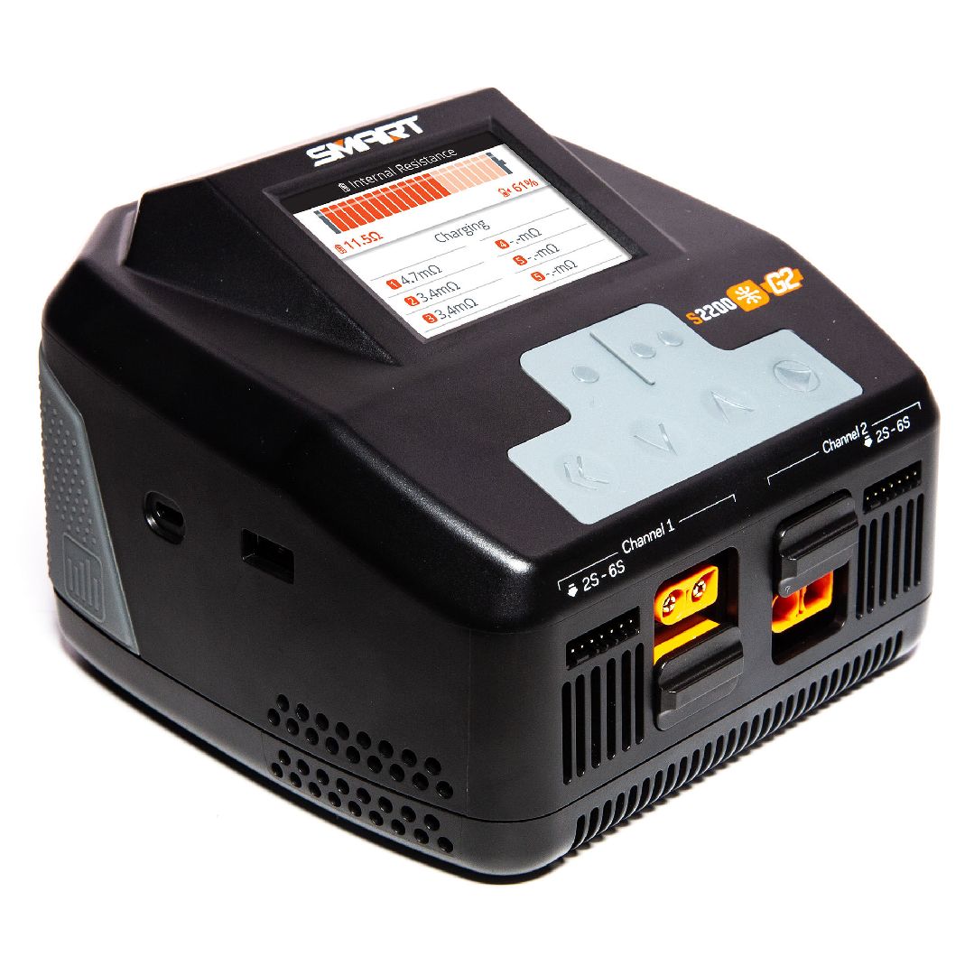 Spektrum Smart S2200 G2 AC Charger, 2x200W