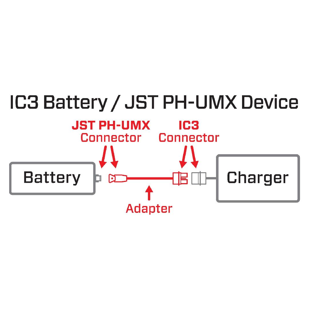 Spektrum Adapter: IC3 Battery / JST PH-UMX Device