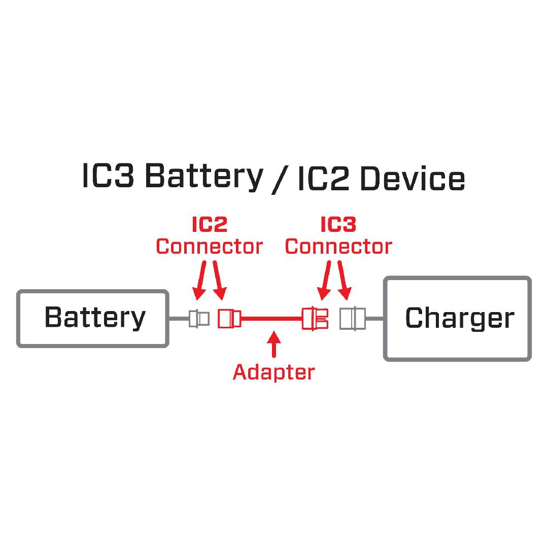 Spektrum Adapter: IC3 Battery / IC2 Device; 6