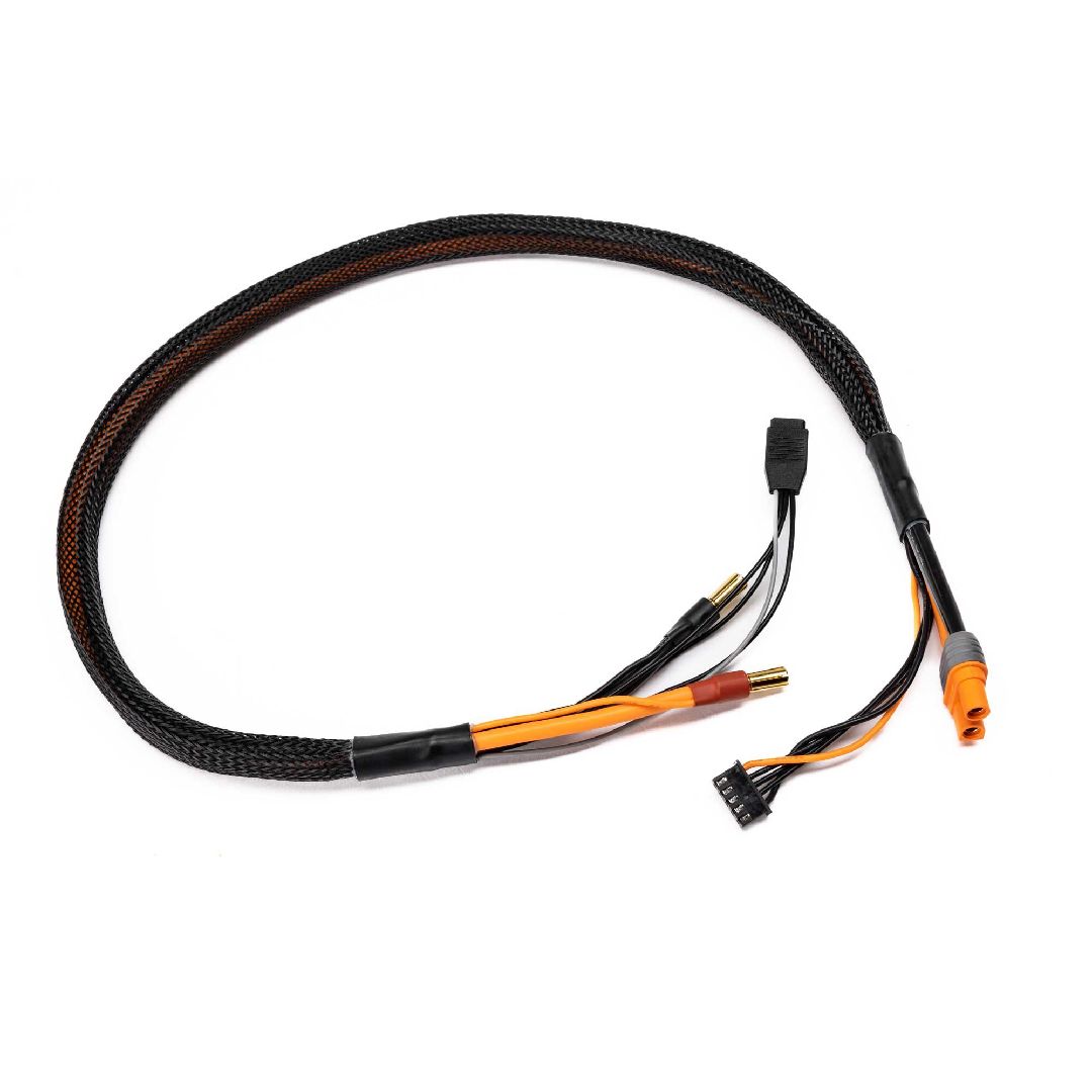 Spektrum Pro Series Race 4s Charge Cable: IC3/5mm 2'