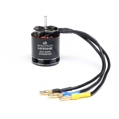Spektrum 3542 2500Kv Outrunner Marine Motor: 3.175mm