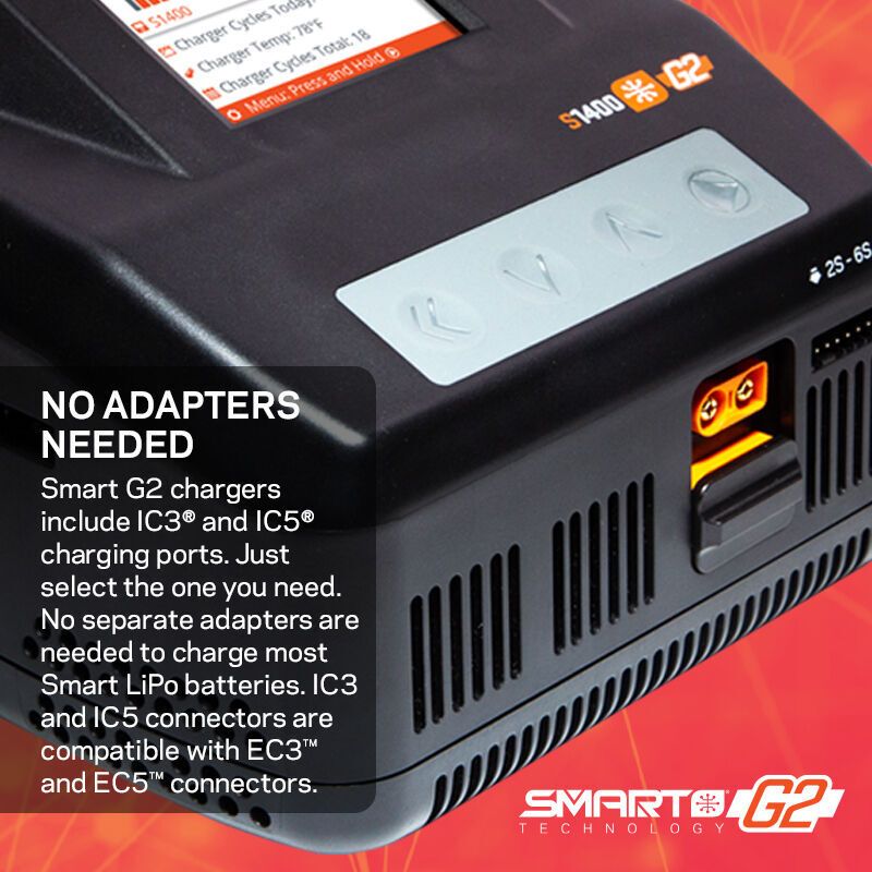 Spektrum Smart G2 Powerstage Aircraft 6S Bundle (Chgr+Batt)
