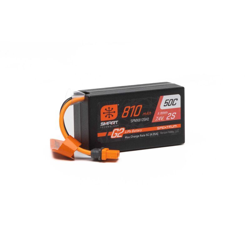 Spektrum G2 Bundle: 810mAh 2S 50C LiPo & S100 Charger