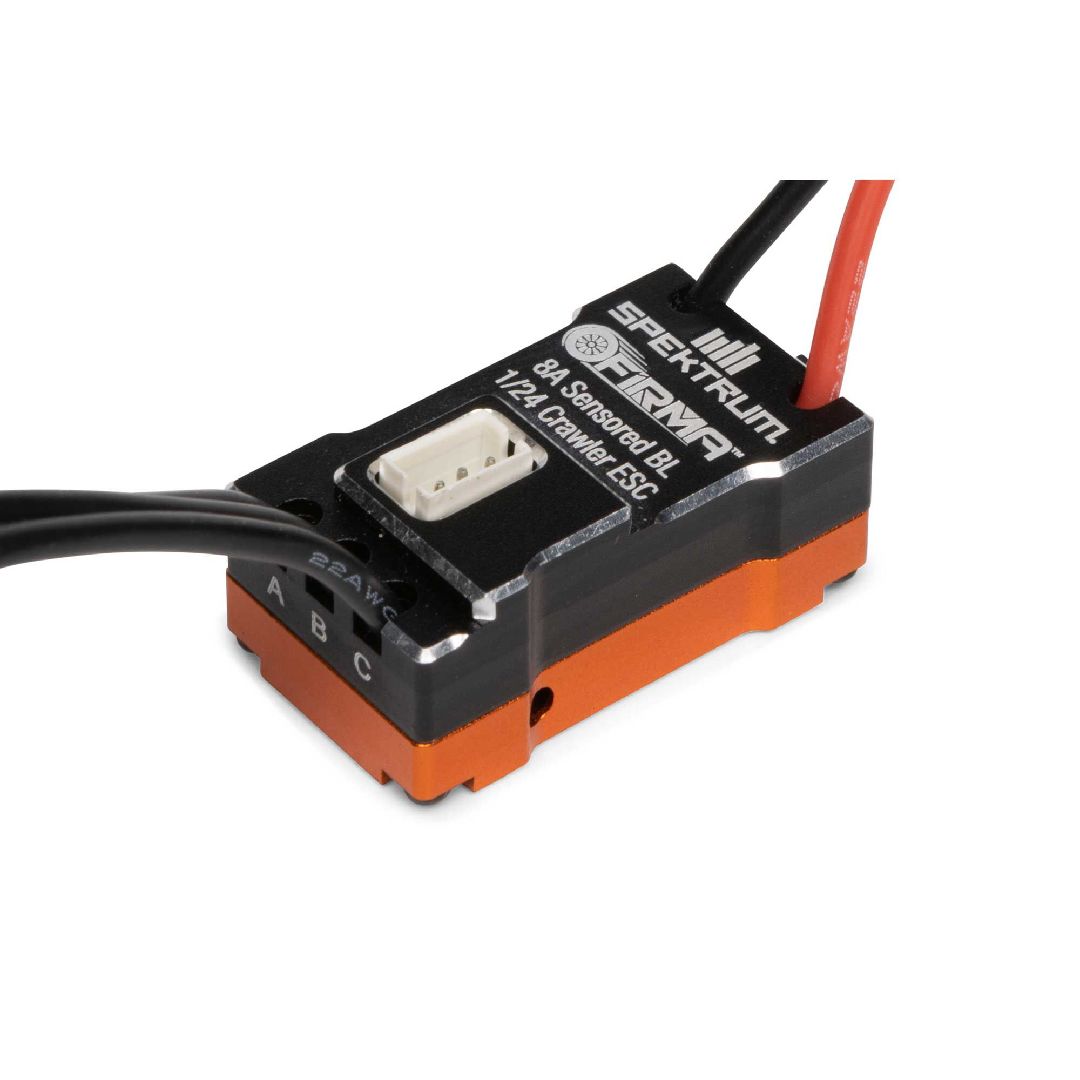Spektrum FIRMA 8A Sensored BL 1/24 Crawler ESC