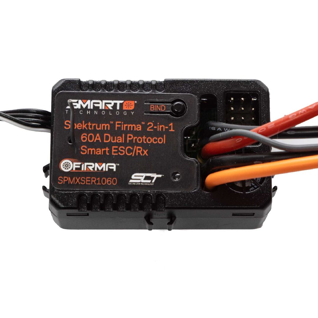 Spektrum Firma 2 in 1 - 60A BR Smart ESC/Dual Protocol RX